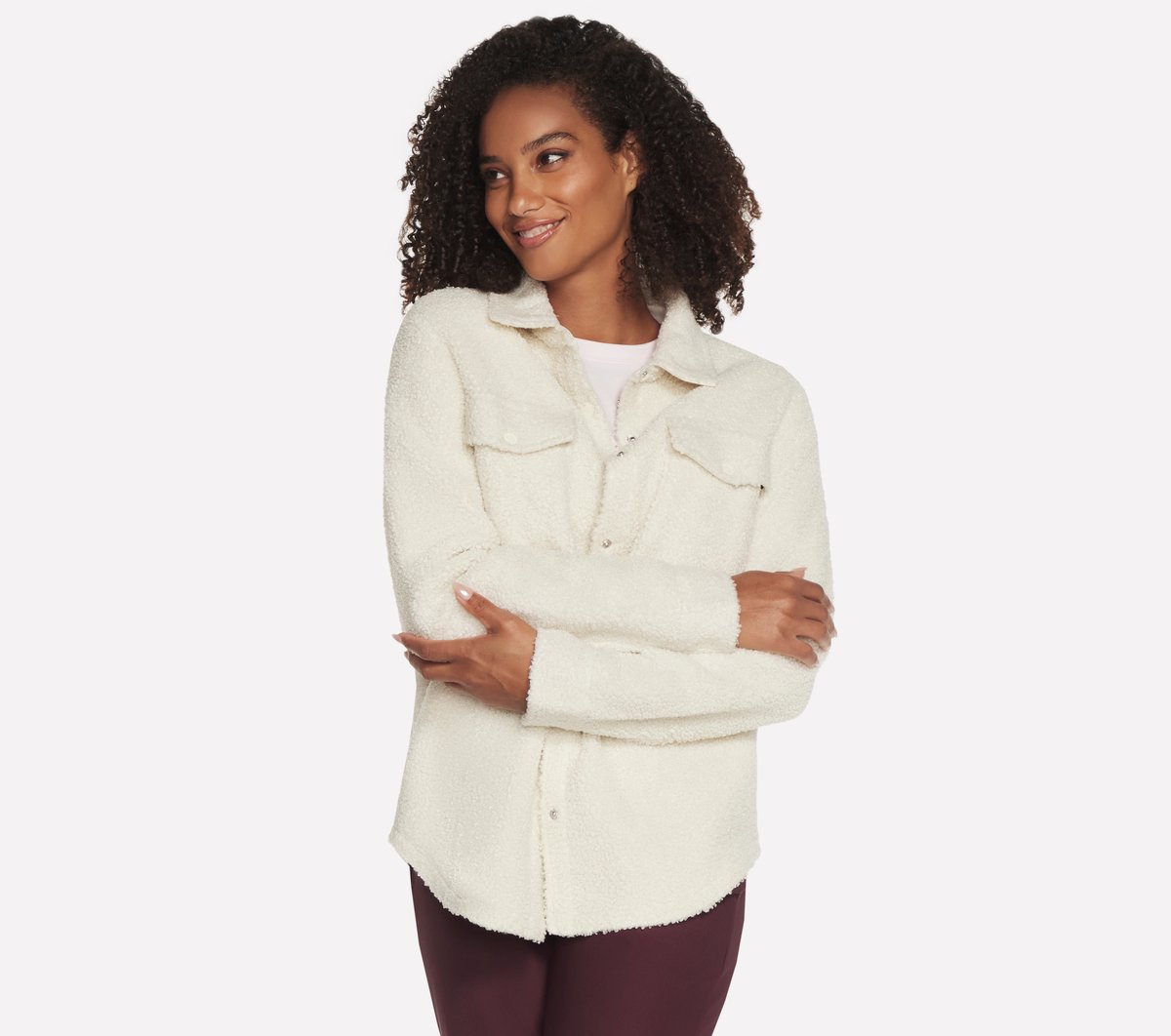 Skechers- Women Sherpa Shacket
