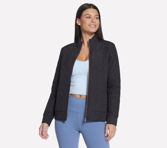 Skechers- Women GO WALK Everywhere Cozy Fit Diamond Jacket