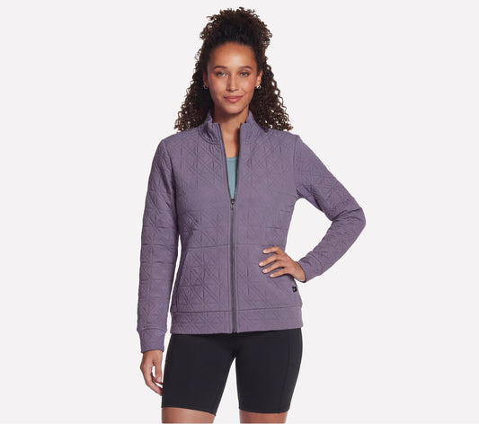 Skechers- Women GO WALK Everywhere Cozy Fit Diamond Jacket