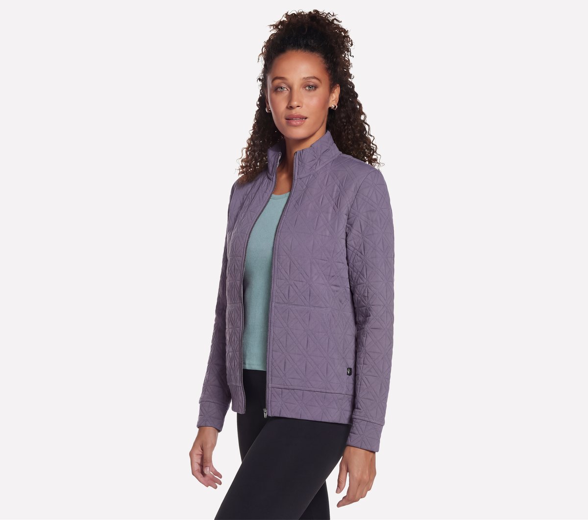 Skechers- Women GO WALK Everywhere Cozy Fit Diamond Jacket