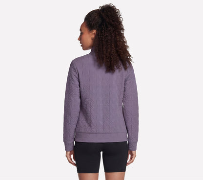 Skechers- Women GO WALK Everywhere Cozy Fit Diamond Jacket
