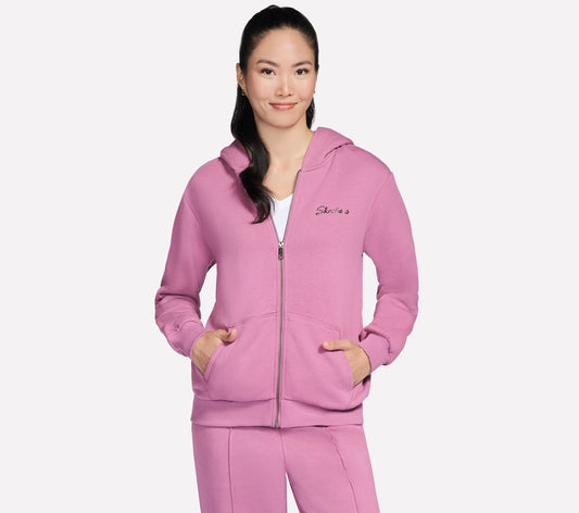 Skechers- Women SKECH SWEATS Signature Full Zip Hoodie