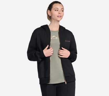 Skechers- Women SKECH SWEATS Signature Full Zip Hoodie