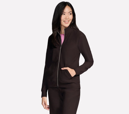 Skechers- Women GO Luxe Rib Everyday Full Zip Jacket
