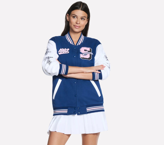 Skechers- Women Varsity Jacket