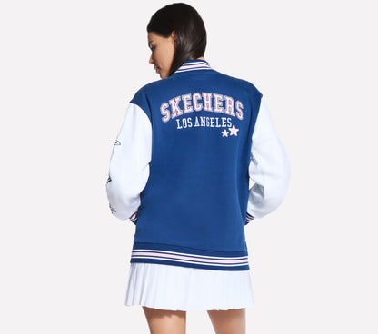 Skechers- Women Varsity Jacket