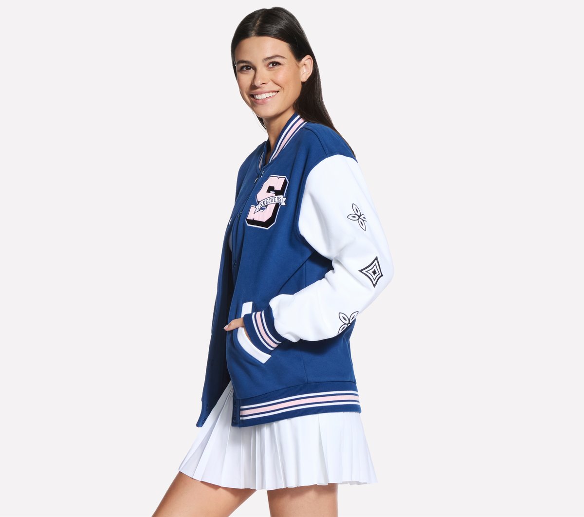 Skechers- Women Varsity Jacket