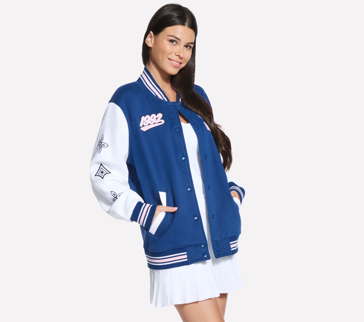 Skechers- Women Varsity Jacket