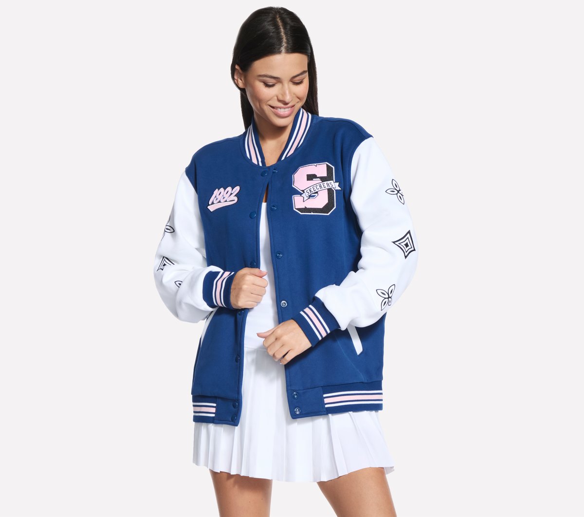 Skechers- Women Varsity Jacket