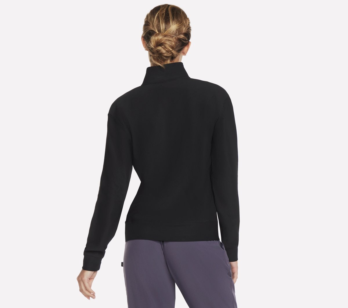Skechers- Women GO LUXE Rib 1/4 Zip