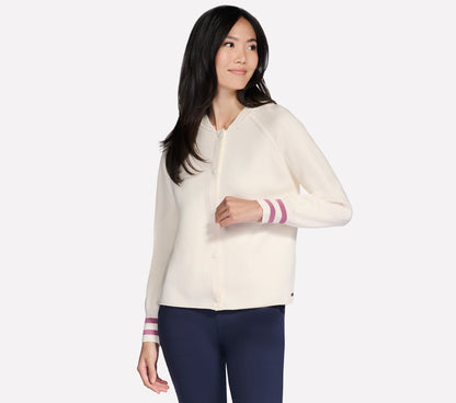 Skechers- Women GO WALK Reflection Sweater Bomber
