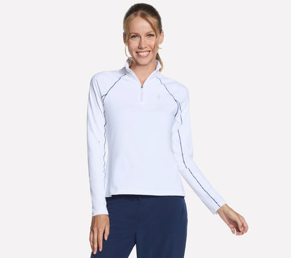 Skechers- Women Fairway Long Sleeve 1/4 Zip
