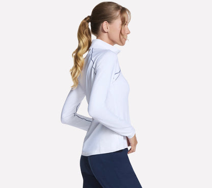 Skechers- Women Fairway Long Sleeve 1/4 Zip