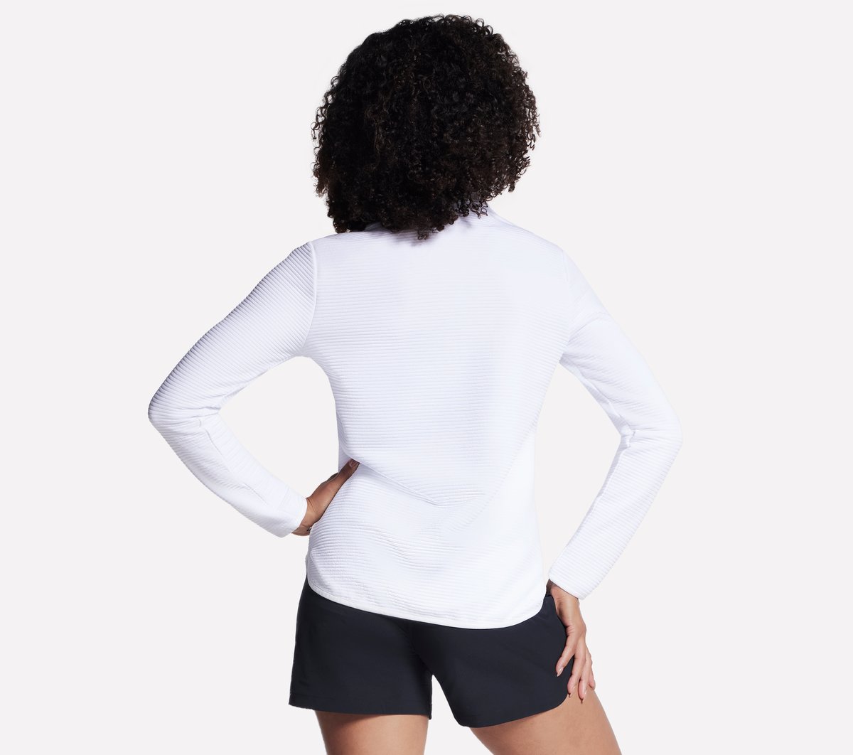 Skechers- Women Soft Knit Ottoman 1/4 Zip