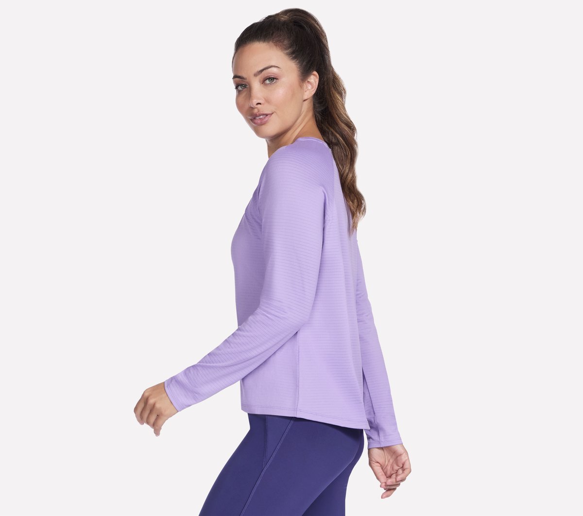 Skechers- Women GO DRI Stride Long Sleeve Crew