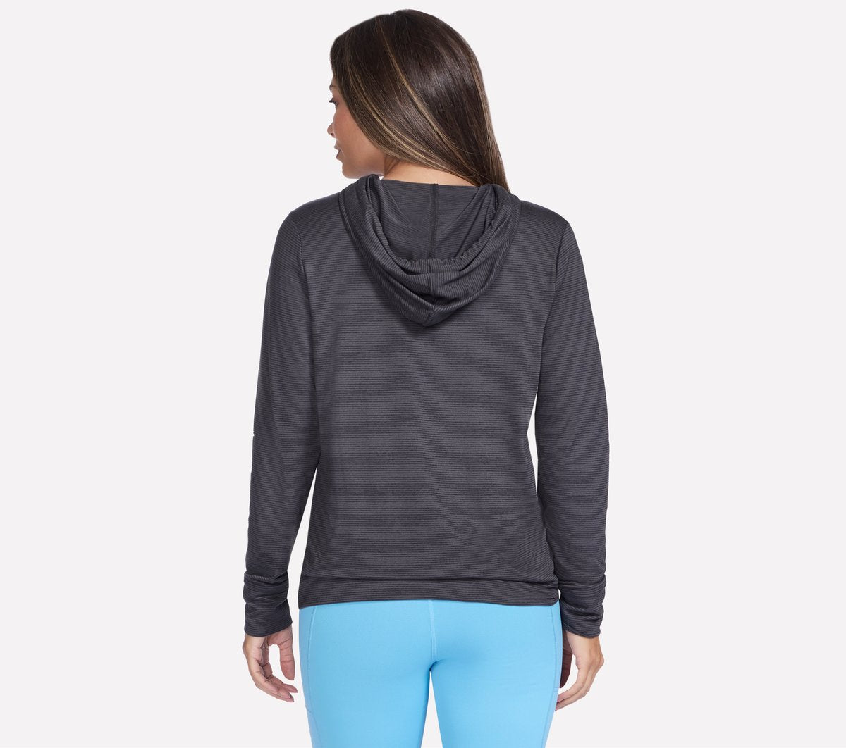 Skechers- Women GO DRI Swift Stripe Hoodie