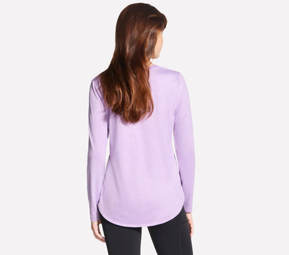 Skechers- Women GO DRI Swift Stripe Long Sleeve