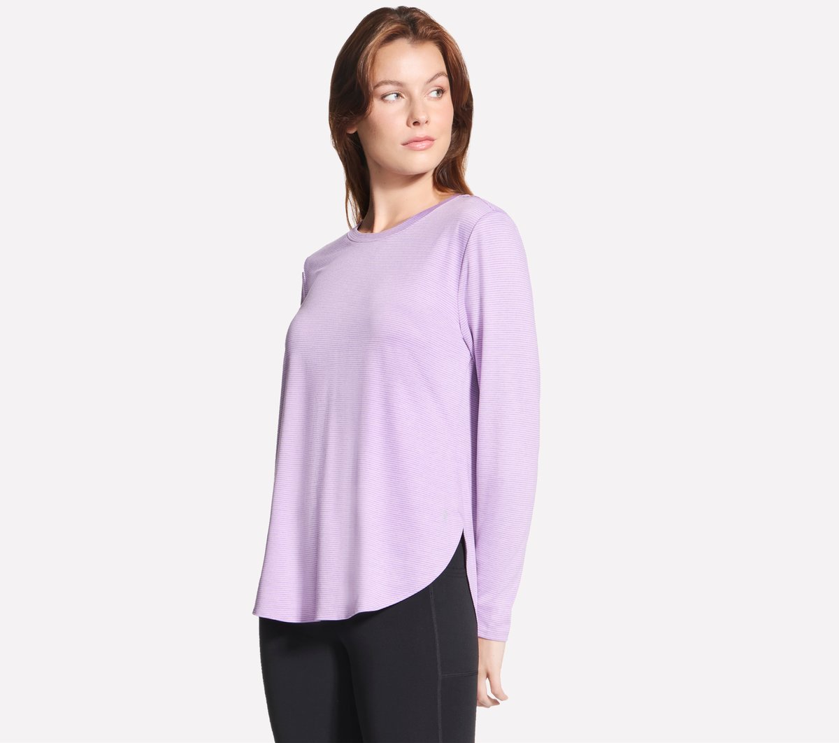 Skechers- Women GO DRI Swift Stripe Long Sleeve