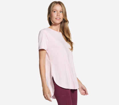 Skechers- Women GO DRI Swift Stripe Tunic Tee