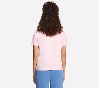 Skechers- Women Pima V-Neck Tee