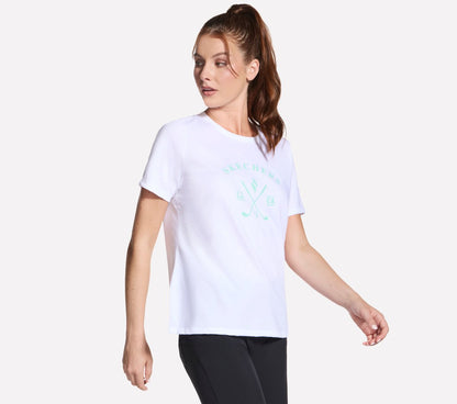 Skechers- Women Tee Time Short Sleeve Tee