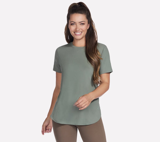 Skechers- Women GO WALK Luxe Rib Tunic Tee