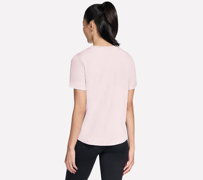 Skechers- Women GO WALK Luxe Rib Tee