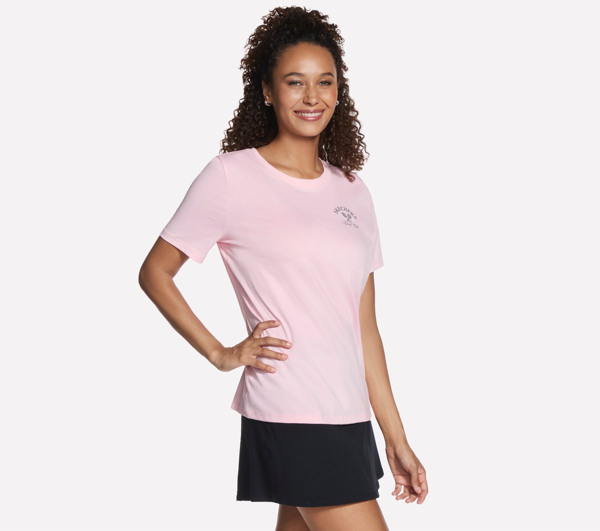 Skechers- Women Court Classics Short Sleeve Tee