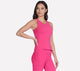 WHITE / HOT PINK
