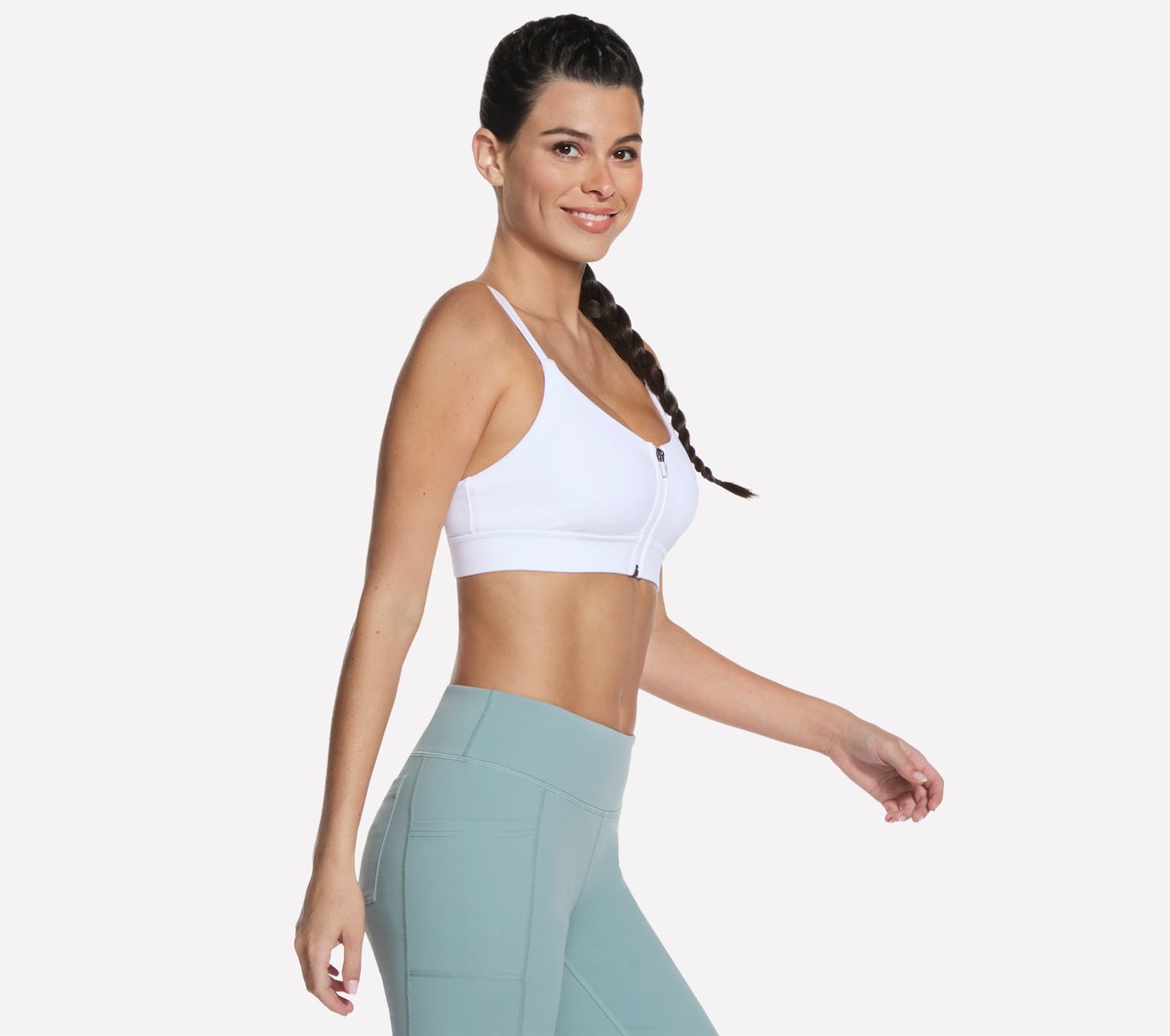 Skechers- Women GO WALK Evolution Zip Front Bra