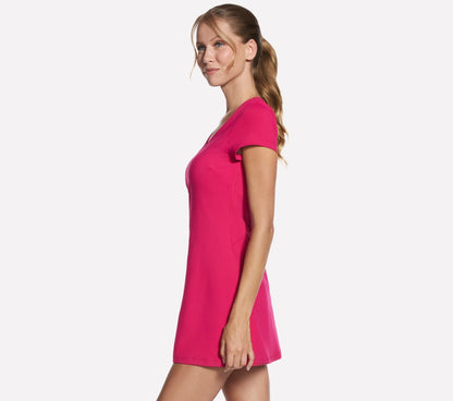 Skechers- Women GO WALK Scoop Short Sleeve Dress