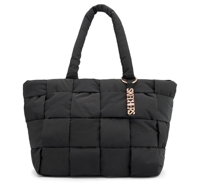 Skechers- Women|Kids|Clothing Quilted Checkered Shopper Bag
