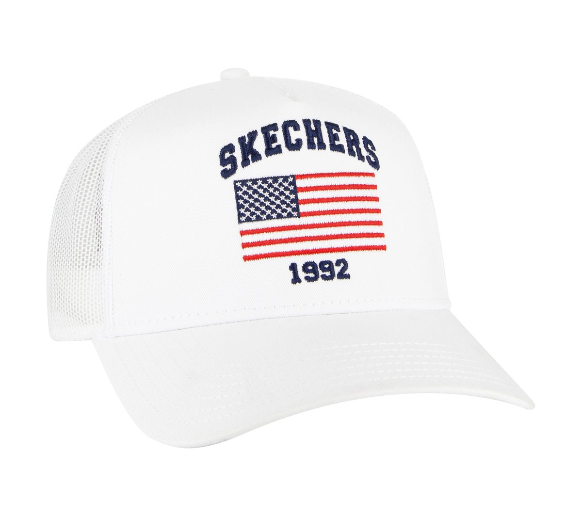 Skechers- Women|Men|Clothing Accessories USA Flag Trucker Hat