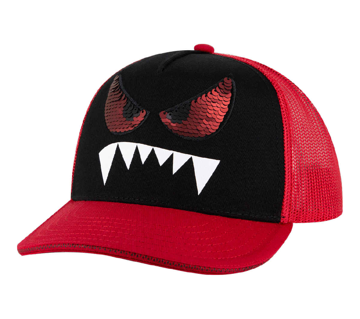 Skechers- Women|Men|Clothing Monster Eyes Trucker Hat