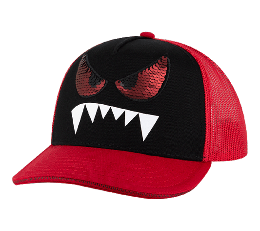 Skechers- Women|Men|Clothing Monster Eyes Trucker Hat