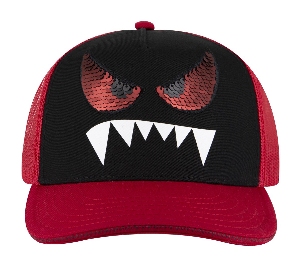 Skechers- Women|Men|Clothing Monster Eyes Trucker Hat