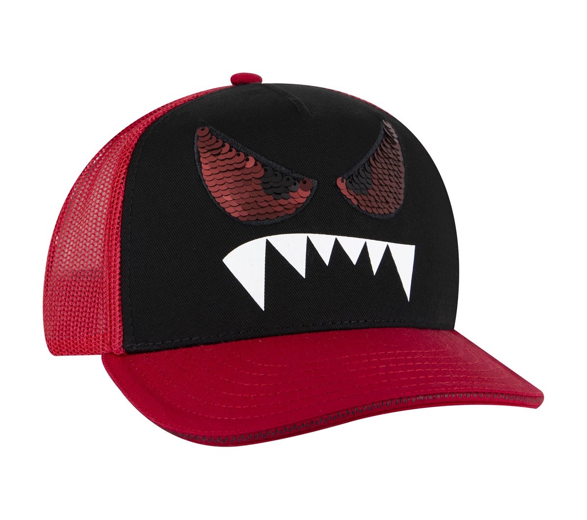 Skechers- Women|Men|Clothing Monster Eyes Trucker Hat