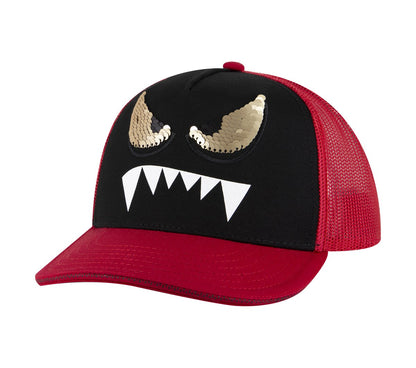 Skechers- Women|Men|Clothing Monster Eyes Trucker Hat