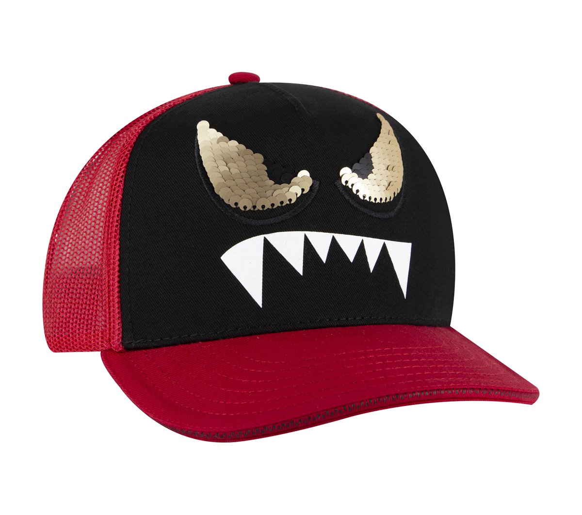 Skechers- Women|Men|Clothing Monster Eyes Trucker Hat