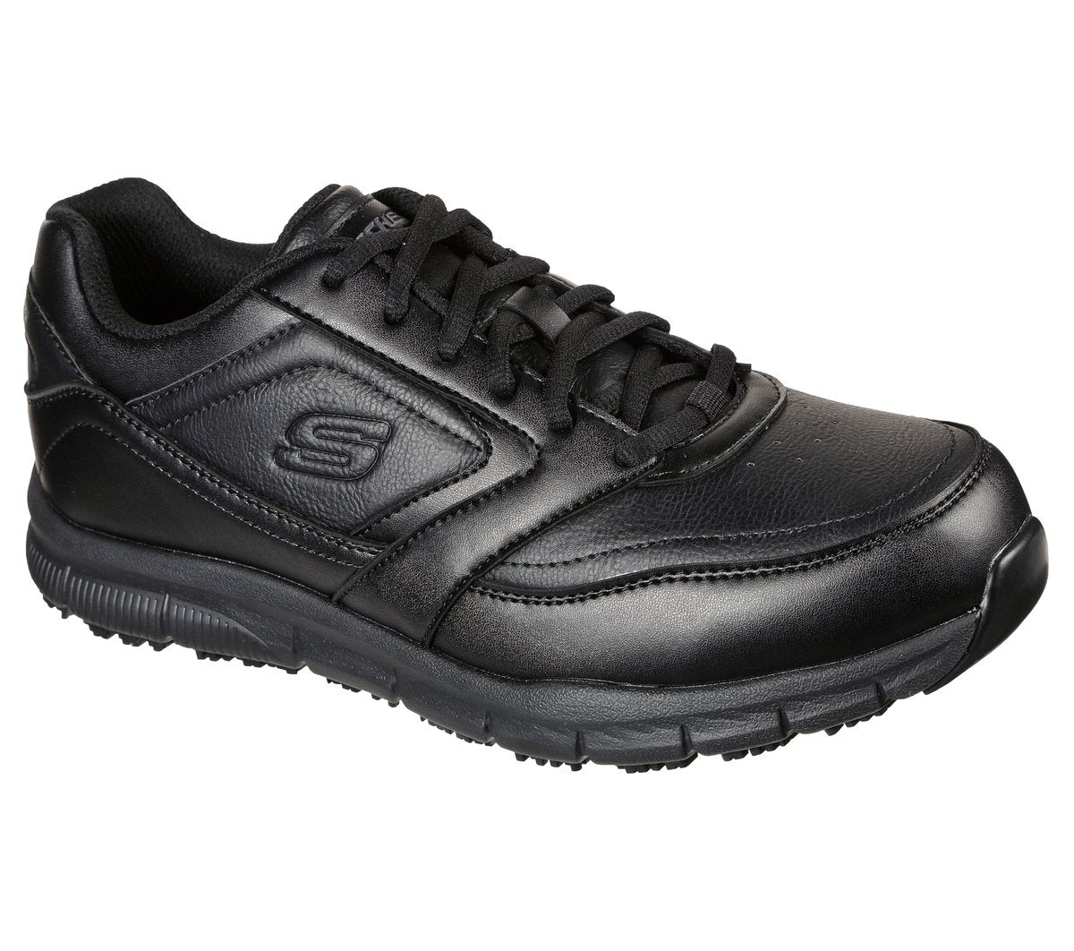 Skechers- Men Work Slip-Resistant Relaxed Fit: Nampa