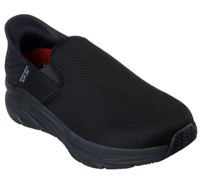Skechers- Men Slip-ins Work Slip-Resistant Relaxed Fit: D'Lux Walker - Joden