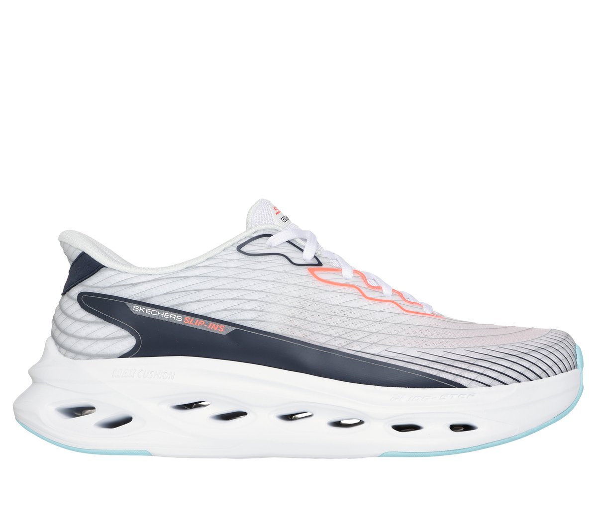 Skechers- Men Slip-ins: Max Cushioning Glide-Step - Sapphire