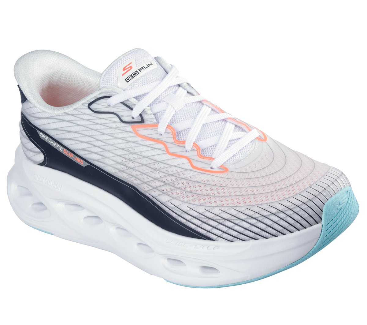 Skechers- Men Slip-ins: Max Cushioning Glide-Step - Sapphire