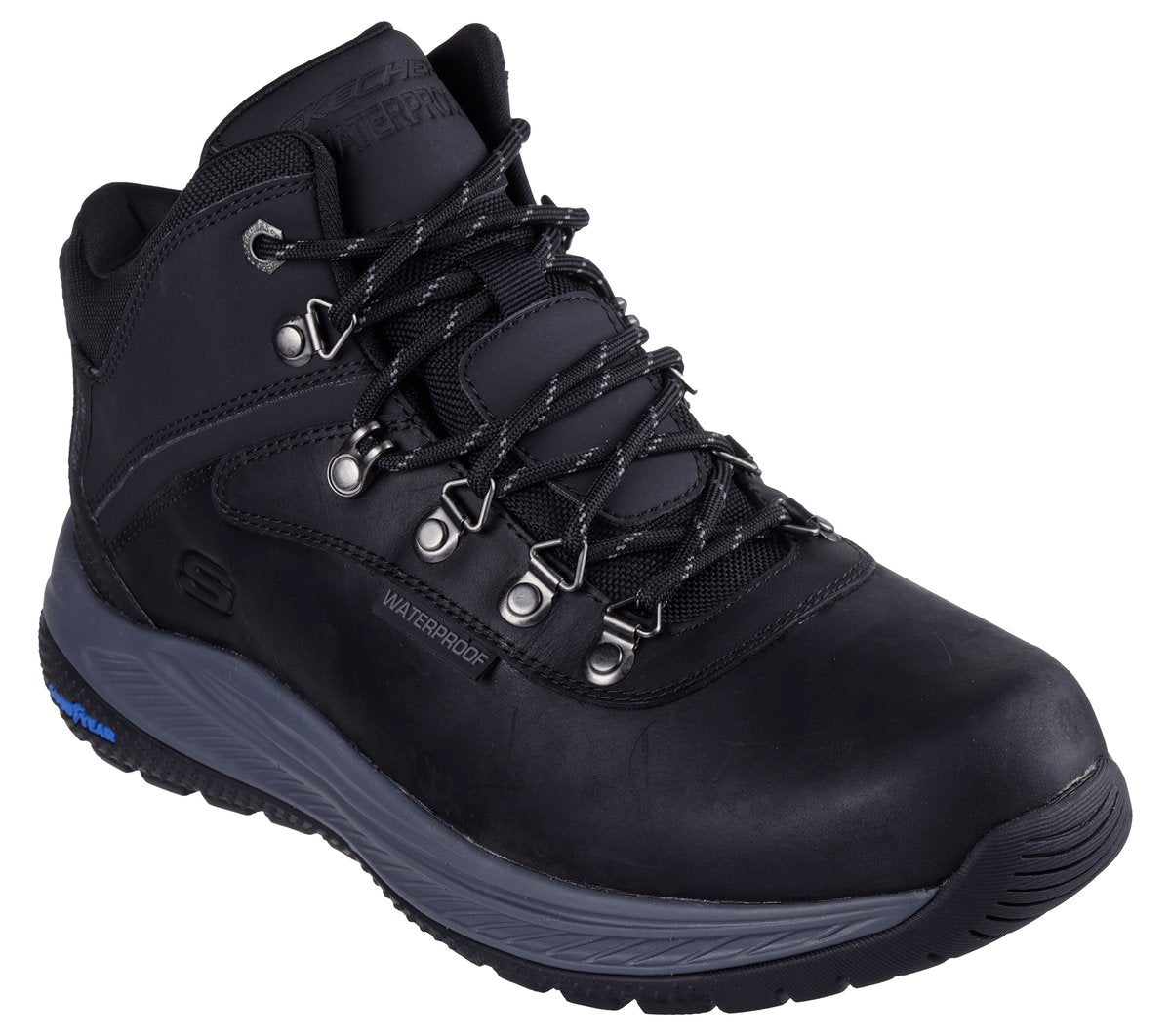 Skechers- Men Slip-ins Waterproof Relaxed Fit: Meroe - Pikeman