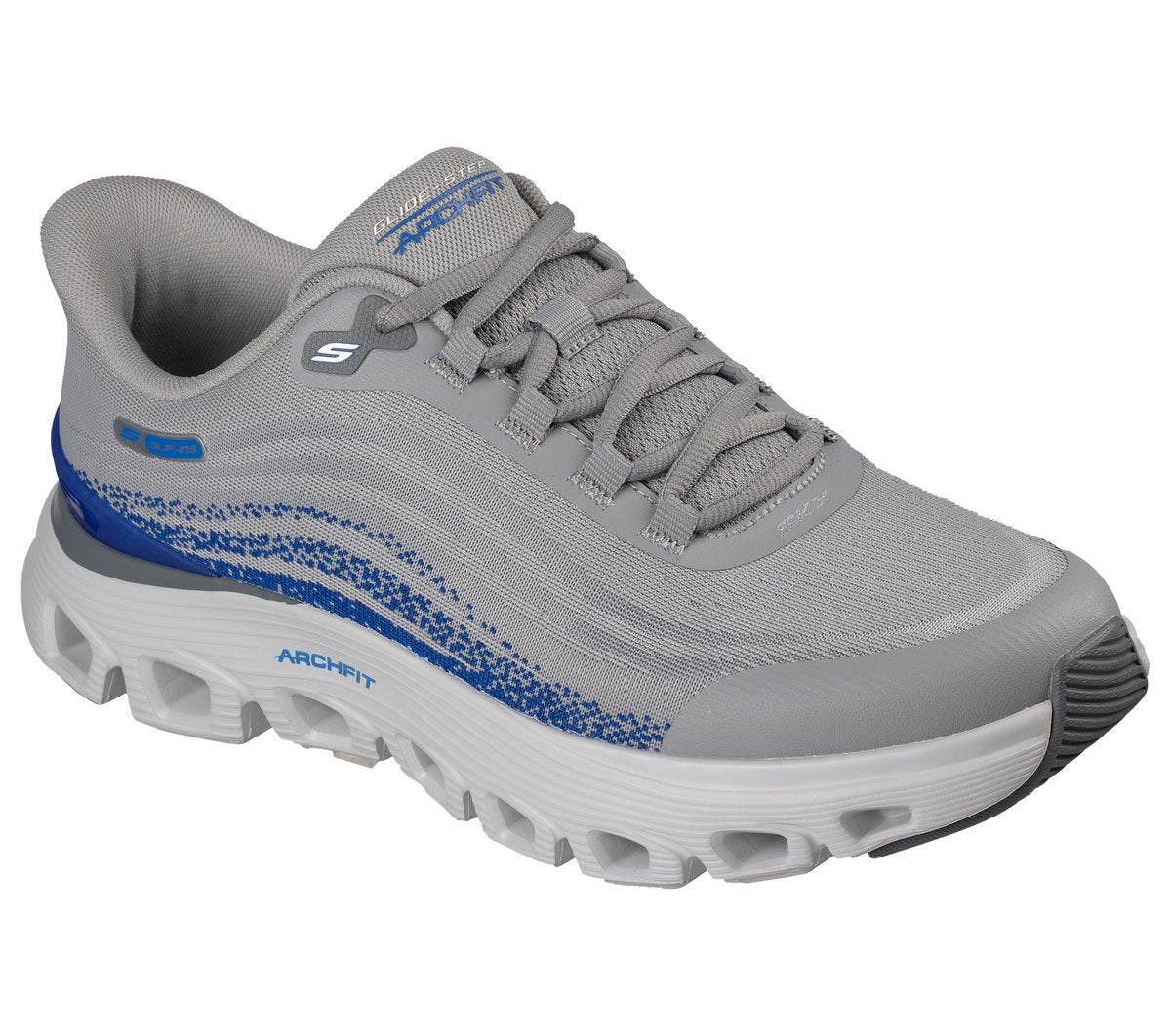 Skechers- Men Slip-ins: Arch Fit Glide-Step Wave - Zanaro