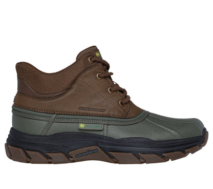 Skechers- Men Slip-ins John Deere Waterproof Relaxed Fit: Respected - Swamper