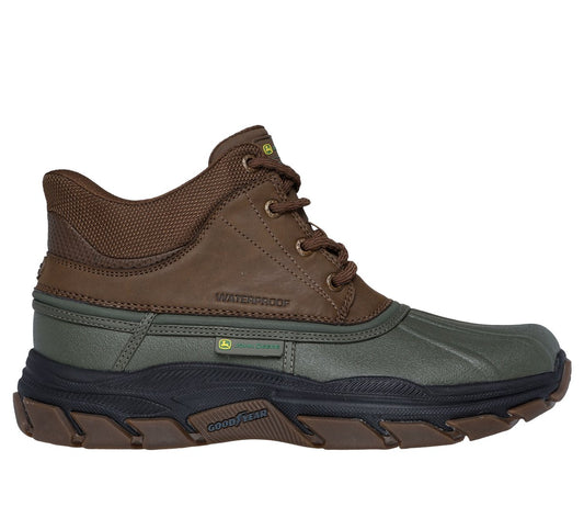 Skechers- Men Slip-ins John Deere Waterproof Relaxed Fit: Respected - Swamper