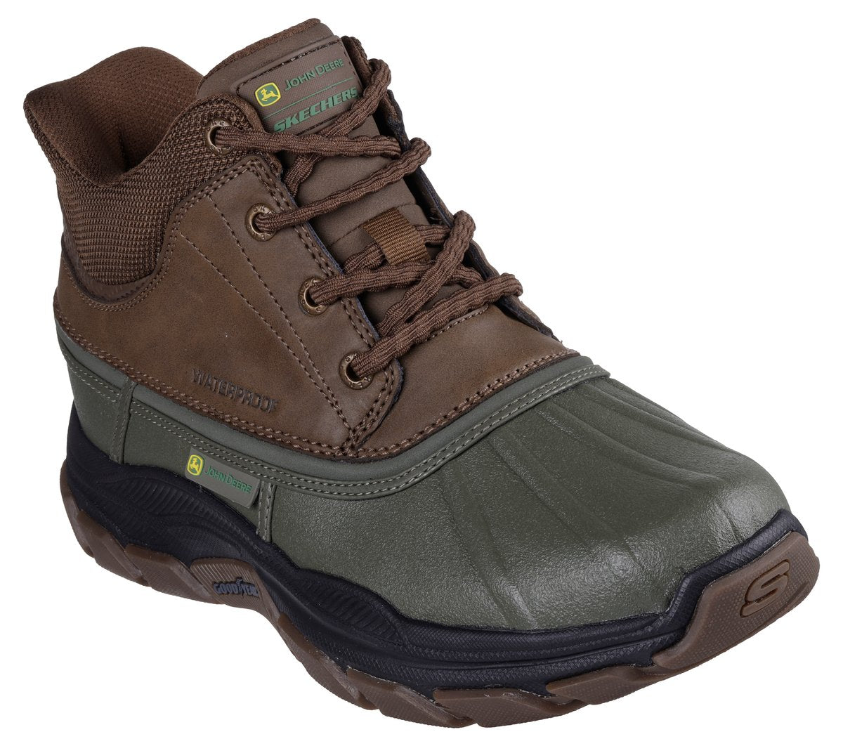 Skechers- Men Slip-ins John Deere Waterproof Relaxed Fit: Respected - Swamper