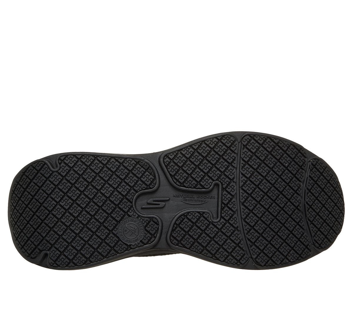 Skechers- Men Slip-ins Work Slip-Resistant: Max Cushioning Endeavour - Shouka