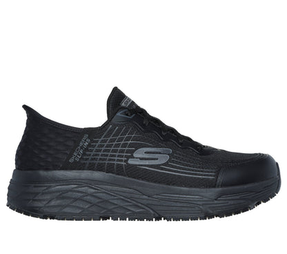 Skechers- Men Slip-ins Work Slip-Resistant Relaxed Fit: Max Cushioning Elite - Remmal
